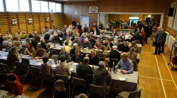 Klik på billedet og se flere billeder fra "Salut til salen - her kommer Kuben". Foto: Preben Hamborg