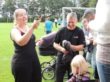 HUF´s Sportsfest. Vadvej´s indpisker øser ud af sin viden om fodbold. Foto: Peder Søndergaard