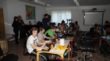 Fredag d. 8.05.2015: LAN-party i Herborg. De unge mennesker hygger sig, medens de spiser chips, drikker cola og slår virtuelle modstandere ihjel. Foto: Preben Hamborg.