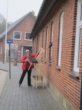 Loppemarked i Herborg. Så er der lavet en god handel. Foto: Hanne Øxenholt