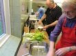 Gourmetmiddag og Wellnessdag til fordel for Kuben. Der kokkereres. Foto: Peder Søndergaard.